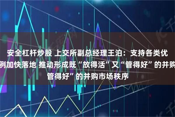安全杠杆炒股 上交所副总经理王泊：支持各类优质并购案例加快落地 推动形成既“放得活”又“管得好”的并购市场秩序